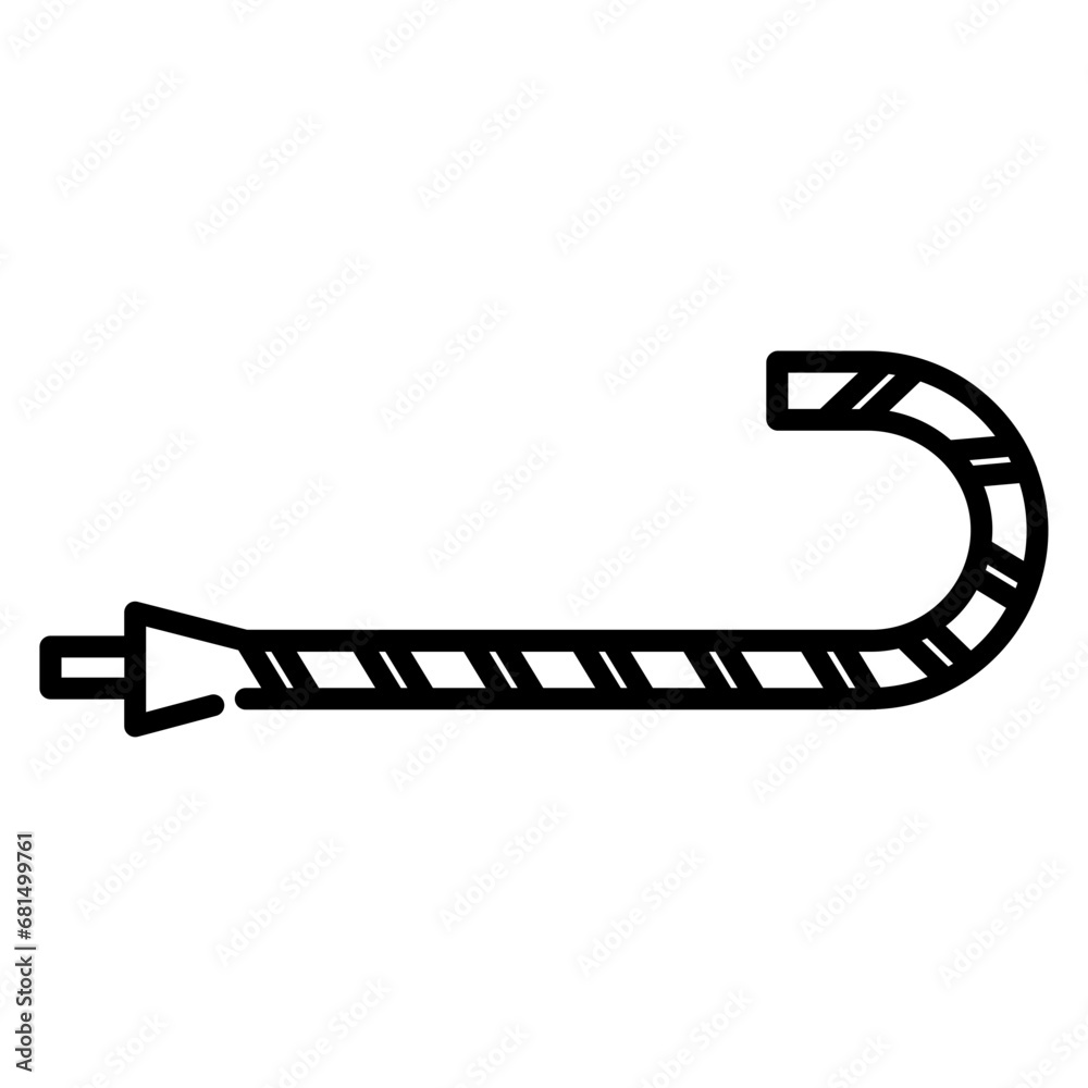 Fototapeta premium new year line icon