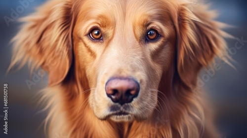 The dog looking with loyal and faithful eyes © Katya