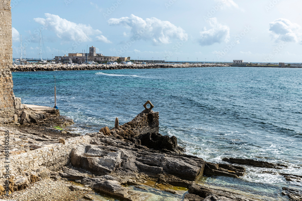 Castello della Colombaia (Colombaia castle) in Marsala, Trapani, Sicily, Italy,