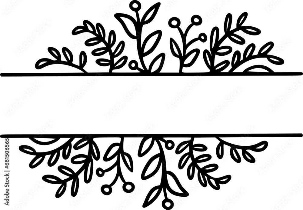 Herbs Split Monogram Herbs Split Monogram