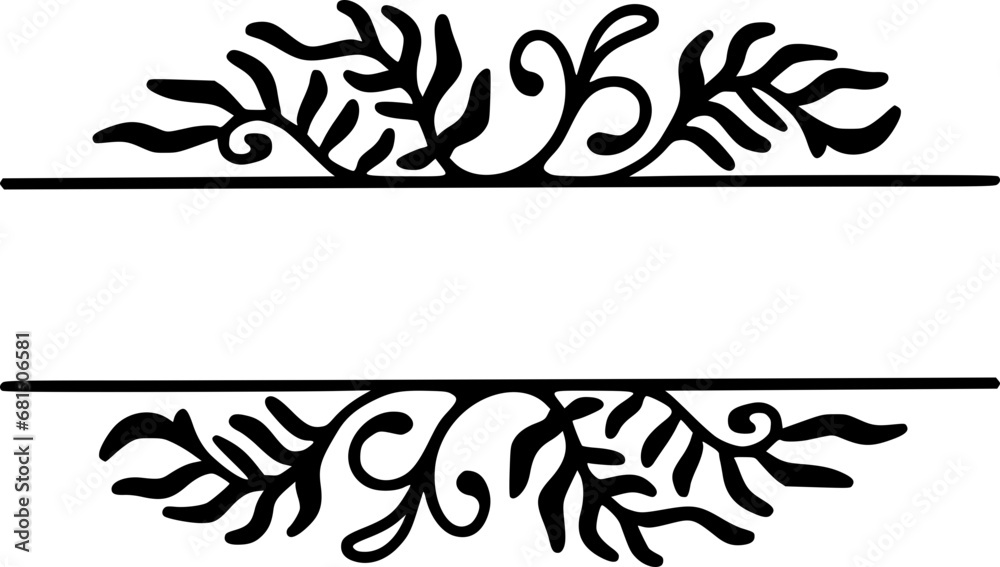 Herbs Split Monogram Herbs Split Monogram