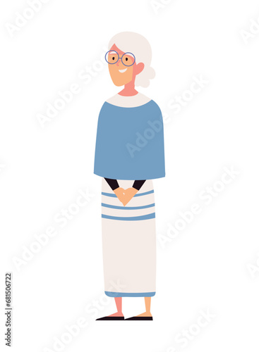 hanukkah elderly woman