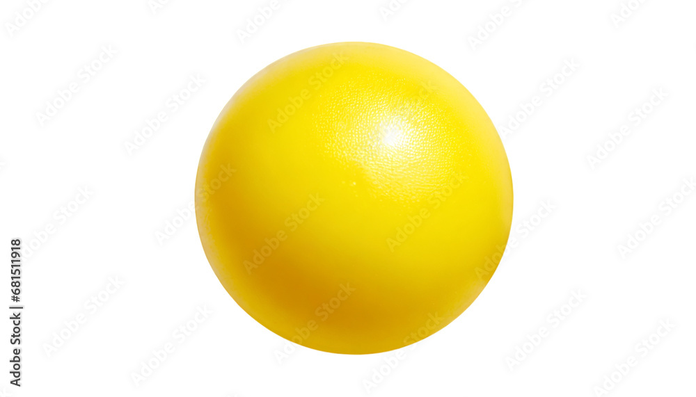 Yellow ball sphere isolated on transparent background Png Yellow ball sphere isolated on transparent background Png
