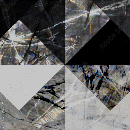 several marbled texture of illustration