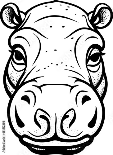 hippo cartoon