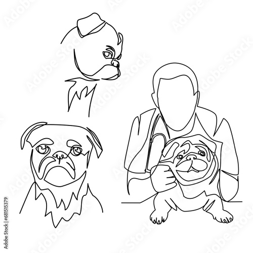 Vet vector illustration