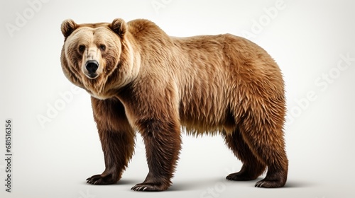 Bear isolated on a white background © ProVector