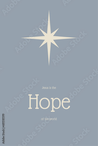 Set of christmas cards. For there is born to you a savior. Joy to the world. Born is the King. Jesus is the Hope to the world