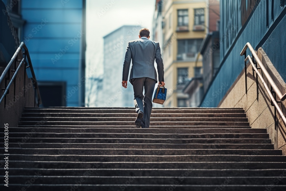 professional business person walking on stairs professional business person walking on stairs