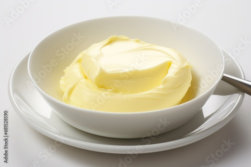 butter on a plate