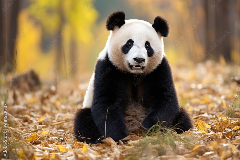 Obraz premium giant panda bear