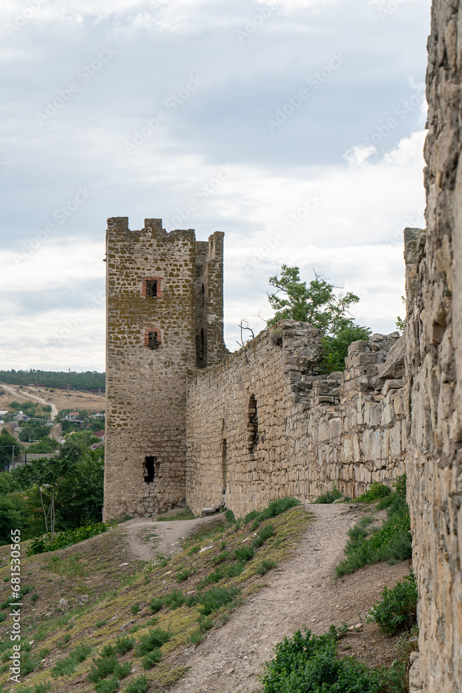Feodosia, Crimea. Genoese fortress 