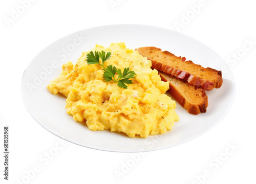 Scrambled Eggs and Toast Is...