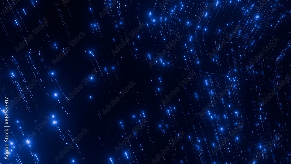 Datentransfer, Matrix, Security, Internet, SSL, Verschlüsselung, Sicherheit, DSGVO, Internetleitung, Glasfaser, FTTH, Serverm binär, blau, leuchten Datentransfer, Matrix, Security, Internet, SSL, Verschlüsselung, Sicherheit, DSGVO, Internetleitung, Glasfaser, FTTH, Serverm binär, blau, leuchten