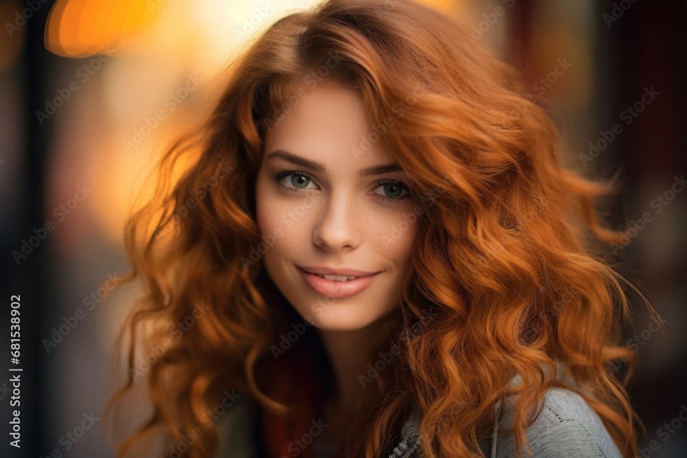 Beautiful attractive romantic woman with smooth healthy face skin and curly hair. Dreamy lighting and hazy effect
Beautiful attractive romantic woman with smooth healthy face skin and curly hair. Dreamy lighting and hazy effect