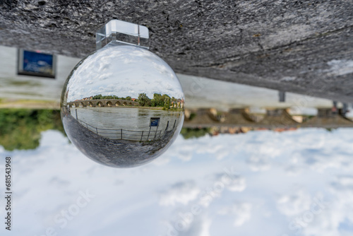 glass sphere photography in regensburg
