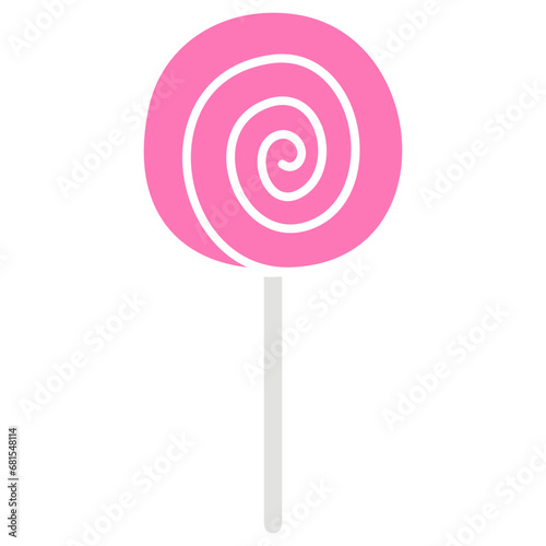 lollipop isolated on white background