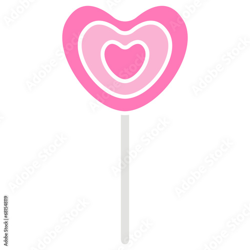 heart lollipop