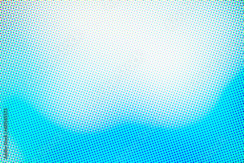 Artistic background wallpaper with color halftone effect