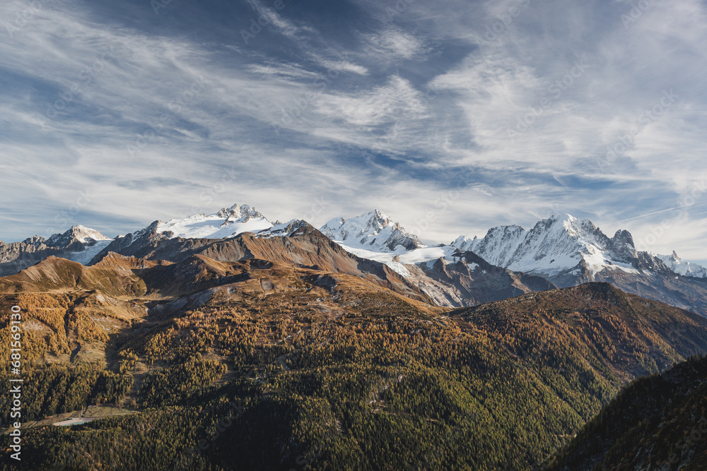 Fototapeta premium mountain landscape in autumn