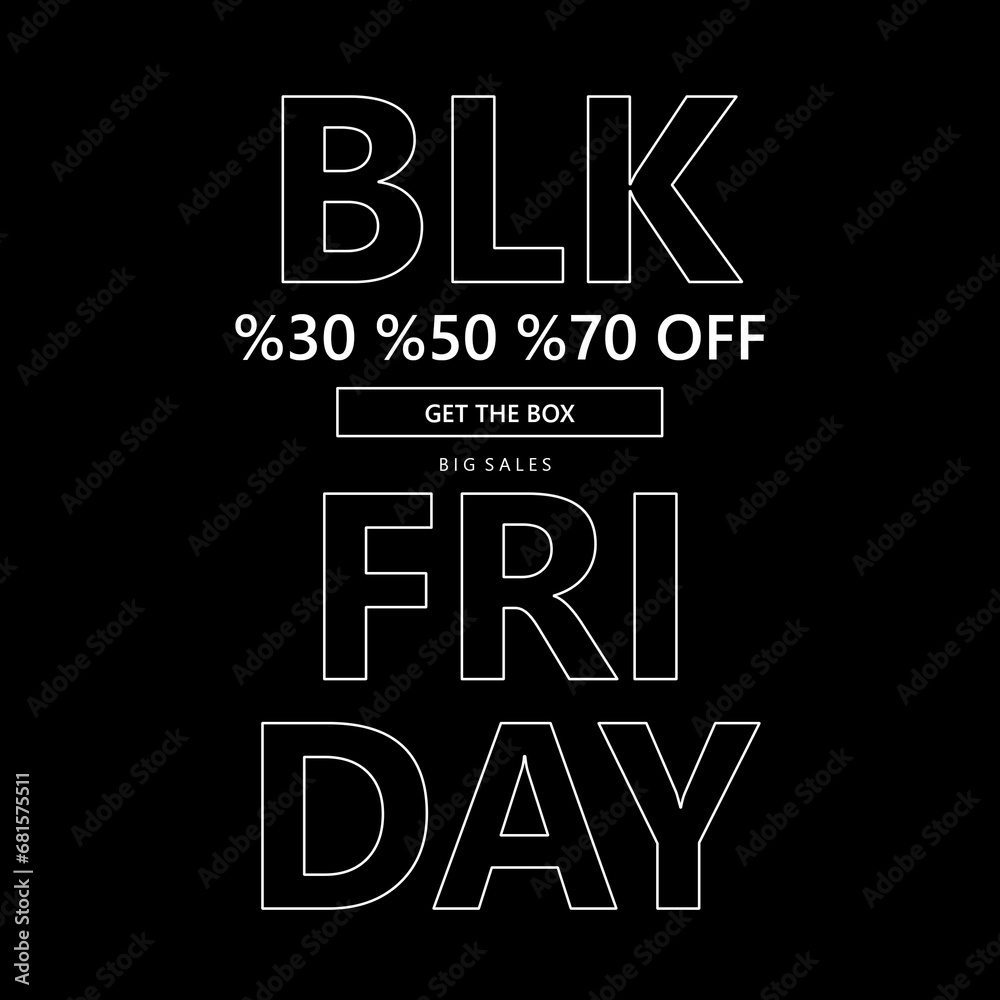 Square calligraphy frame pattern, modern font print. Black Friday text. Square calligraphy frame pattern, modern font print. Black Friday text.