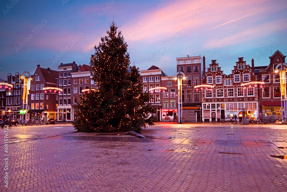 Christmas in Amsterdam the Netherlands
