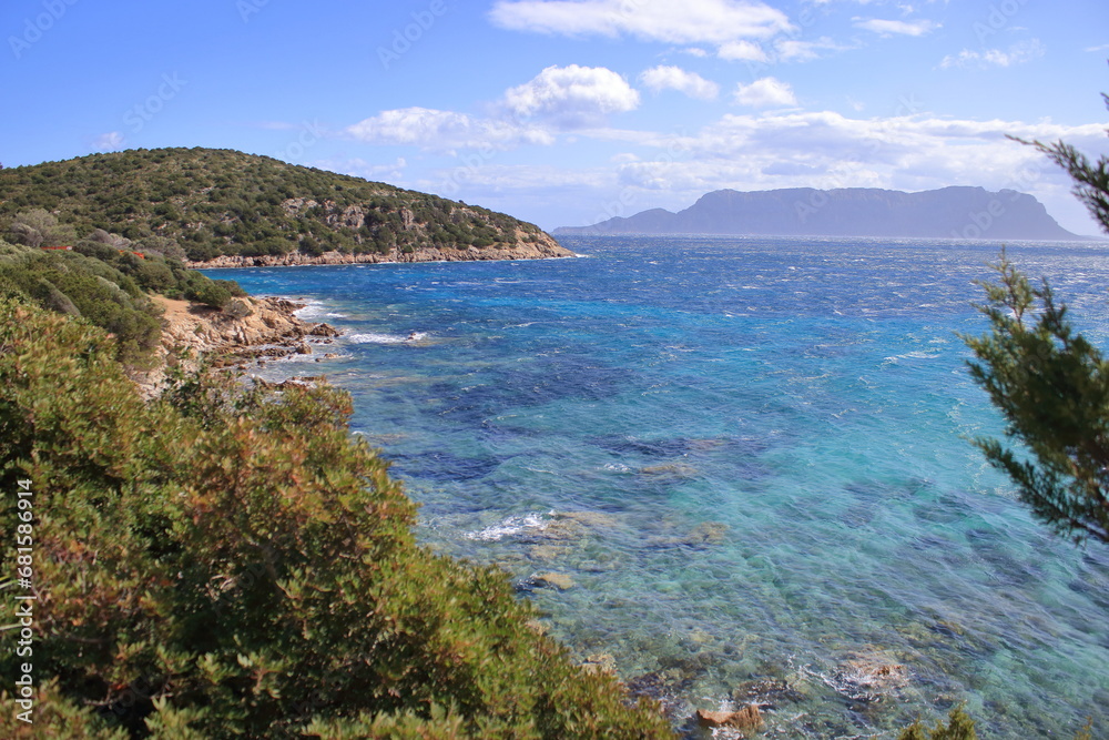Naklejka premium Sardinian sea