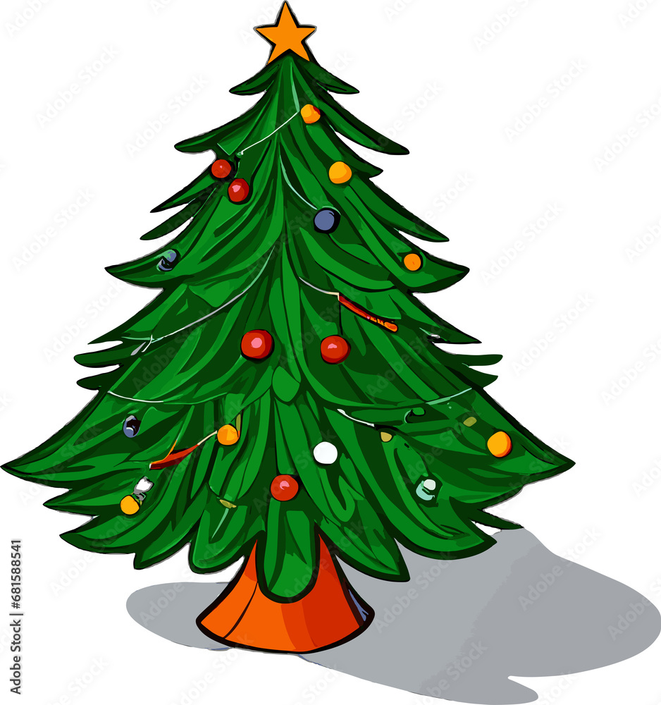 christmas tree isolated christmas tree isolated