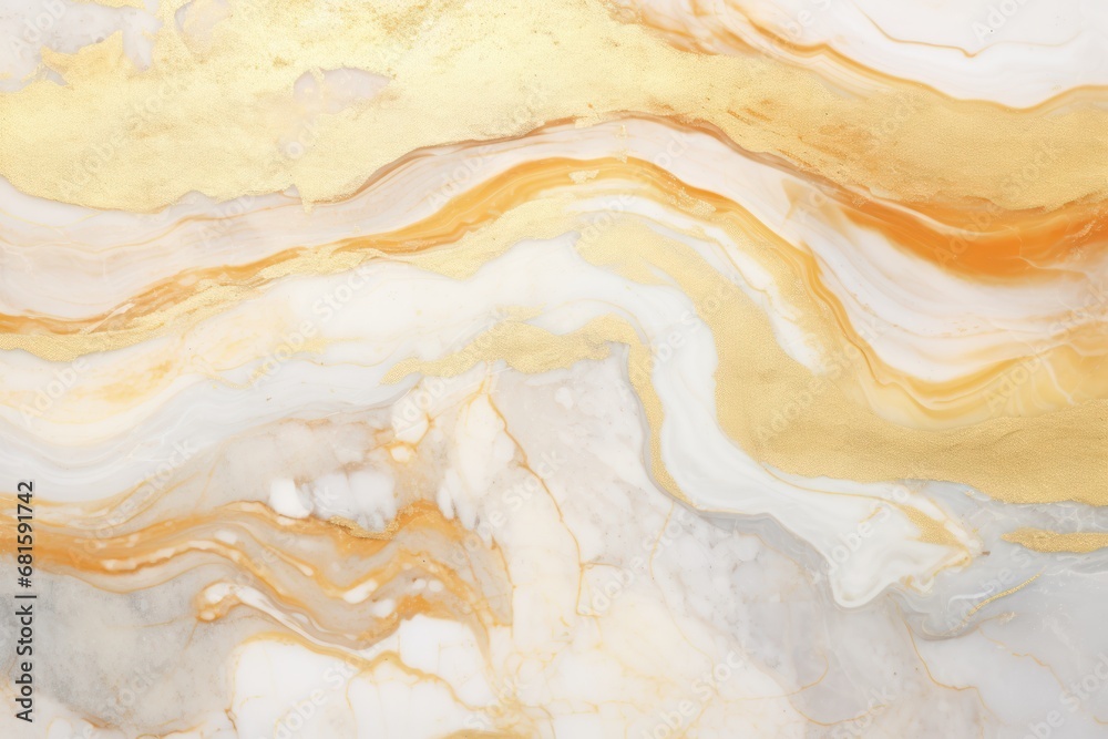  a close up of a marbled surface with a yellow and white design on the top of the image and the bottom part of the image in the middle of the image.