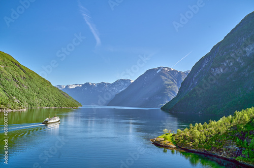 Norwway, the splendid nature and the typical architectures