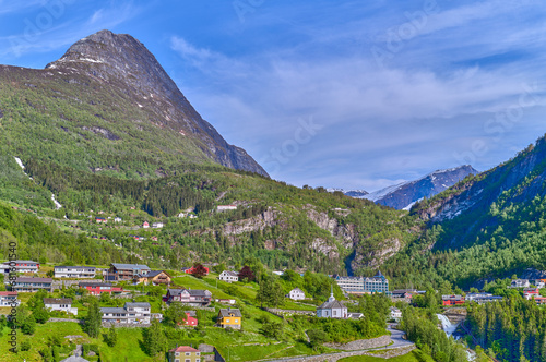 Norwway, the splendid nature and the typical architectures