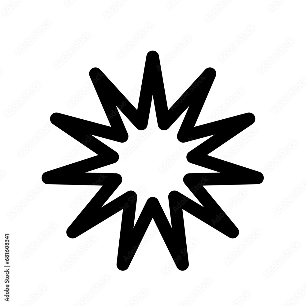 Geometric Star Icon Design Element. Star Shape. Black Star. Svg File. Hand Drawn Star. Single Icon Geometric Star Icon Design Element. Star Shape. Black Star. Svg File. Hand Drawn Star. Single Icon
