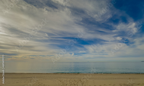 View of the sea from San Ferdinando beach photo