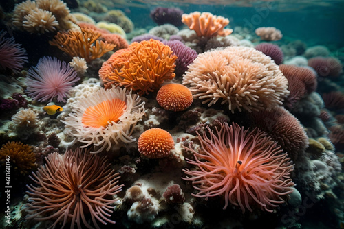 A Beautiful Natural Saltwater Coral Reef