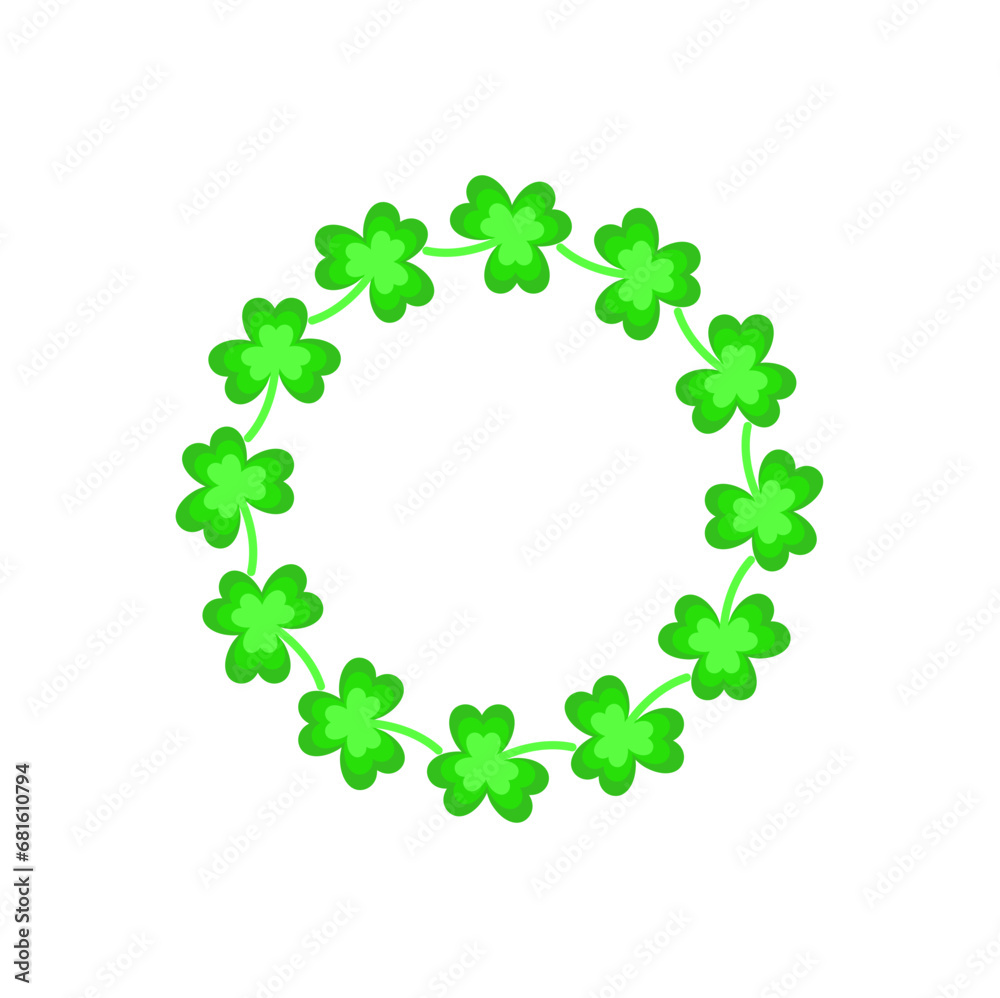 St Patricks Day Decoration Frame. Single Icon. Svg File. Design Element. St Patricks Day Decoration Frame. Single Icon. Svg File. Design Element.