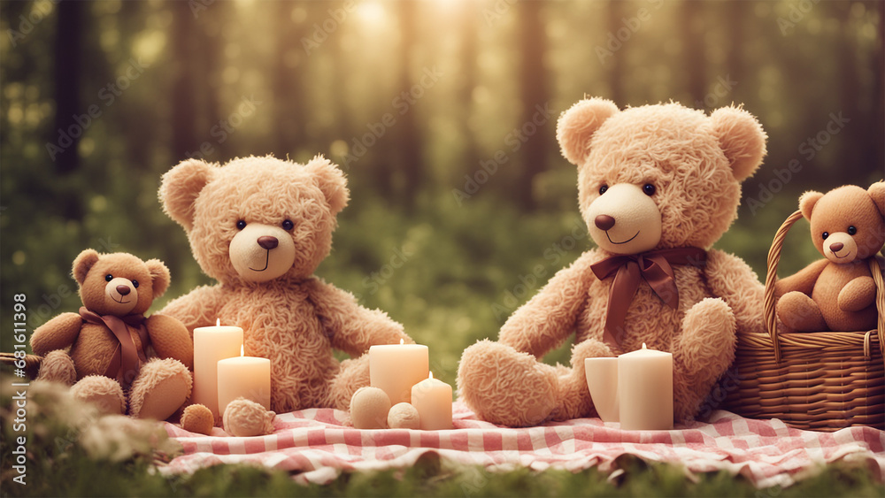 Teddy Bear Picnic in the Woods Teddy Bear Picnic in the Woods