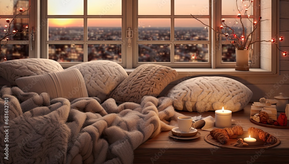 Cozy Winter Evening by the Window
Cozy Winter Evening by the Window