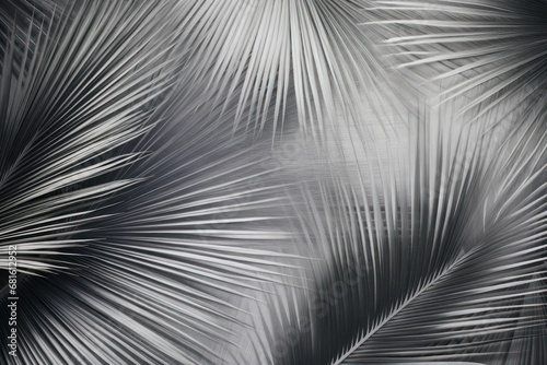  a black and white photo of a palm tree leaf pattern on a black and white background of a palm tree leaf pattern on a black and white background of a.