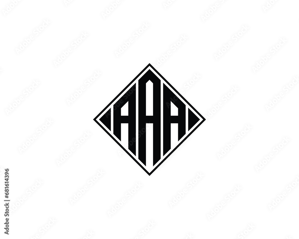AAA logo design vector template AAA logo design vector template