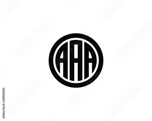 AAA logo design vector template