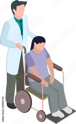 doctor and patient	
