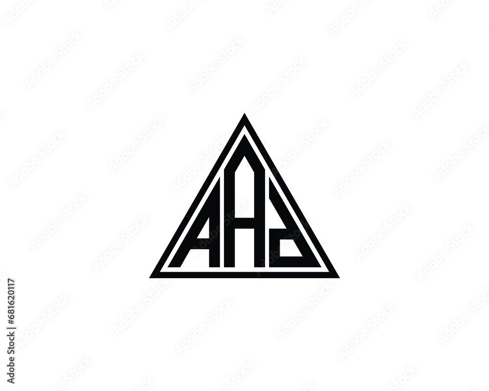 AAD logo design vector template AAD logo design vector template