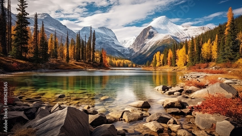 Canadian indian summer photo