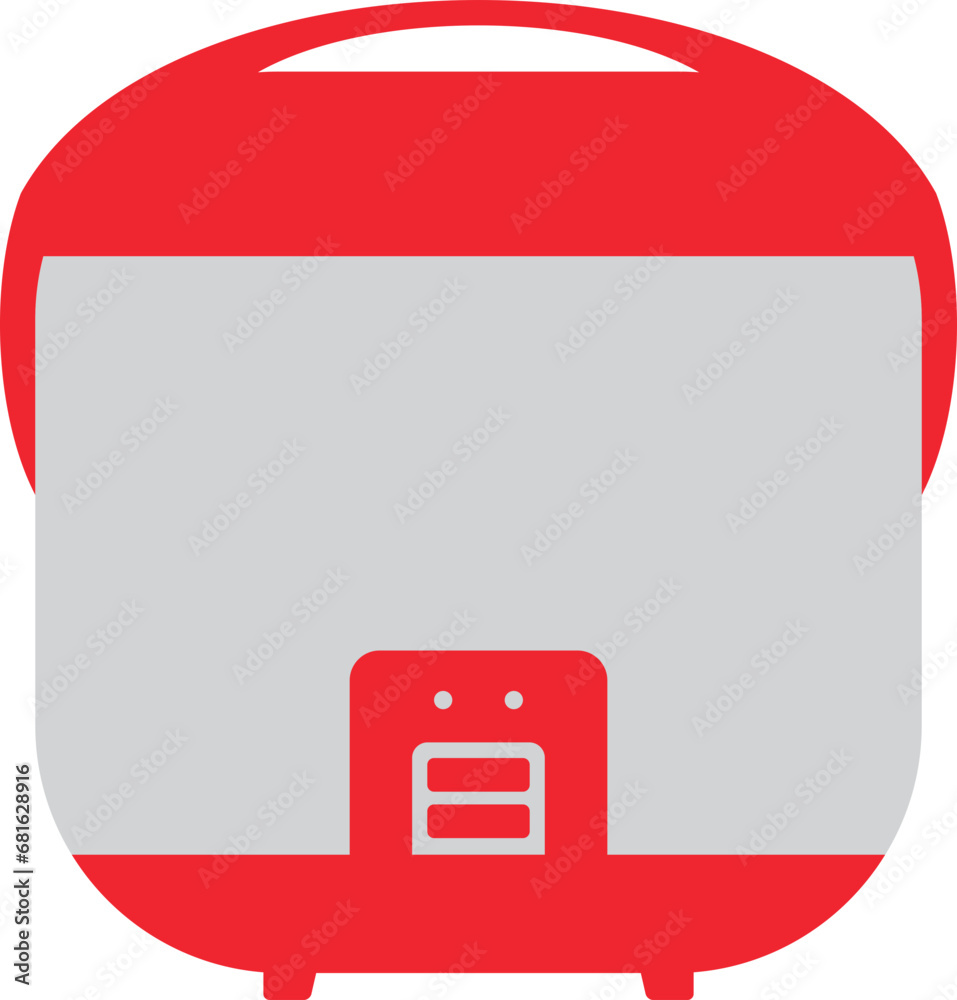 Rice cooker illustration Rice cooker illustration