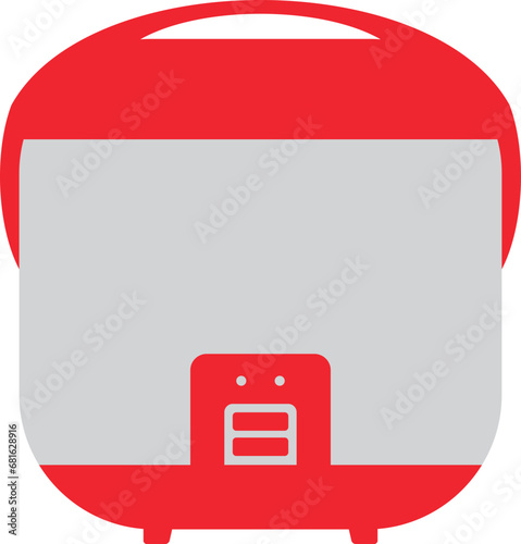 Rice cooker illustration
