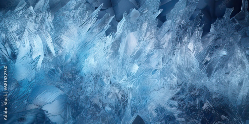 Ice texture, cracked and scratched frosted surface, abstract winter season background, copy space for text Ice texture, cracked and scratched frosted surface, abstract winter season background, copy space for text
