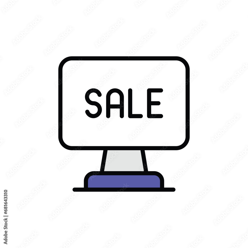 Sale icon design with white background stock illustration Sale icon design with white background stock illustration