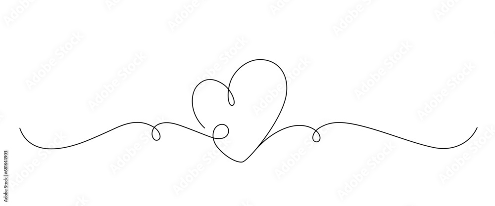 love line art style. line art heart. valentine, wedding, anniversary vector elements love line art style. line art heart. valentine, wedding, anniversary vector elements