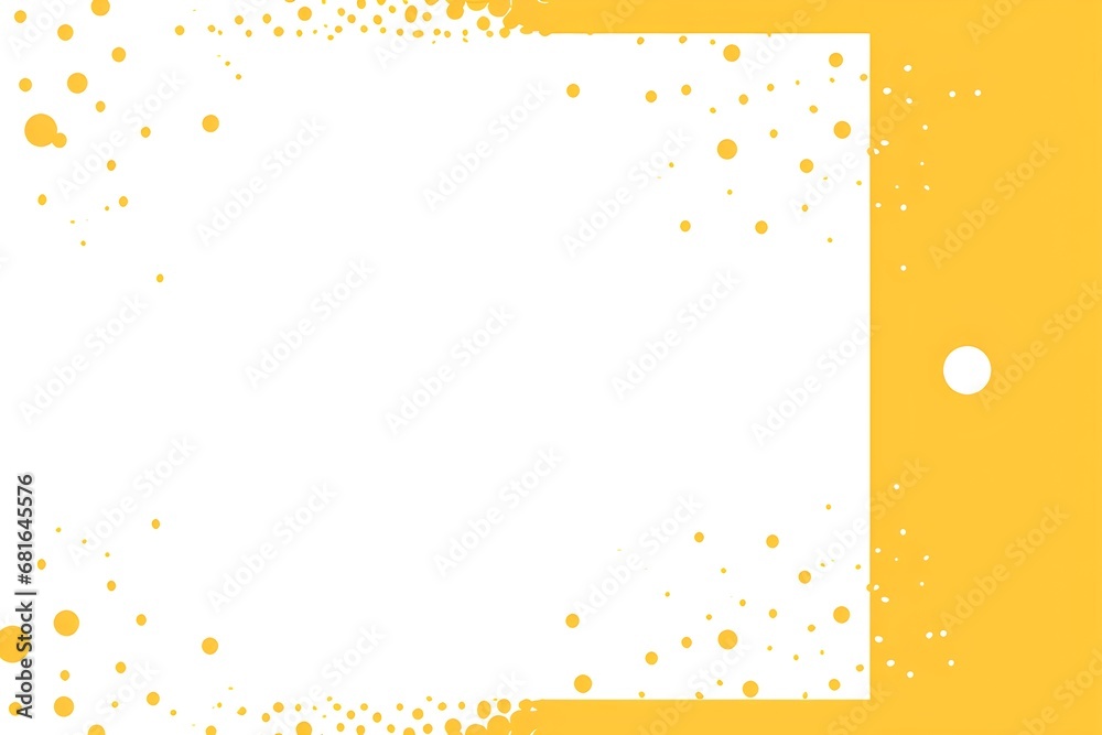 . Abstract Yellow celestial background. Invitation and celebration card.