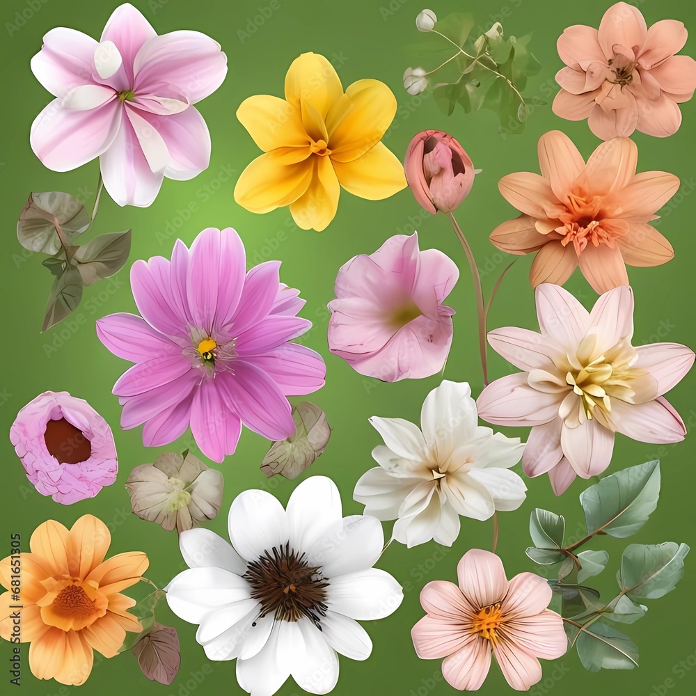 seamless pattern with flowers seamless pattern with flowers